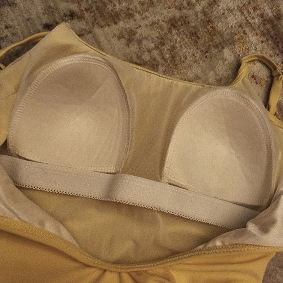 Classic Square Neck, Scoop Back Ruched One Piece Swimsuit/Body Suit NWOT - Picture 4 of 13